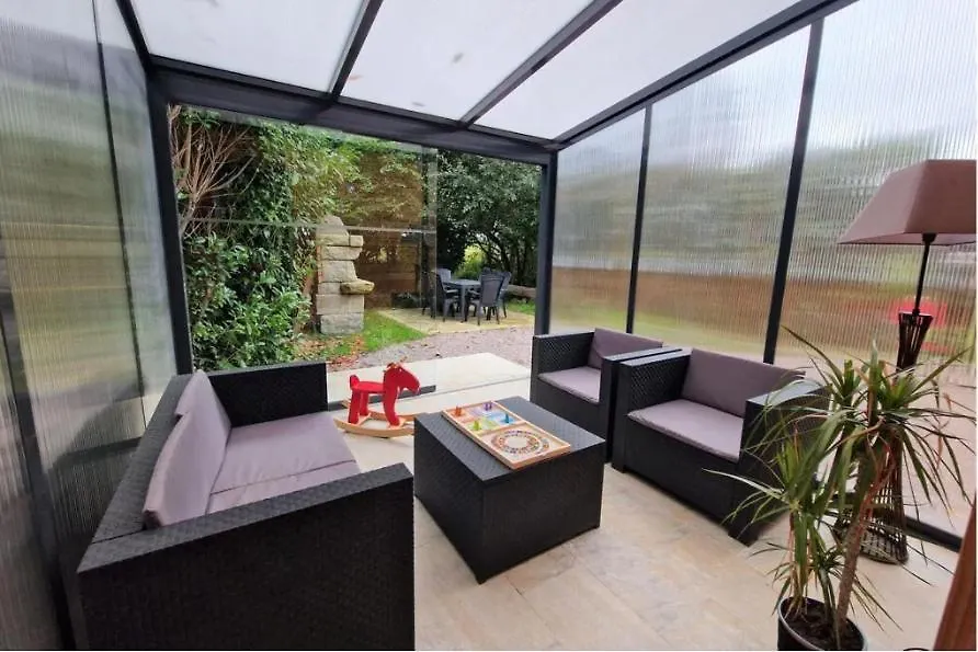 Tatil Evi Kerjolly Maison Au Cadre Naturel Sans Vis A Vis Classe 4 Etoiles Plouegat-Guerand